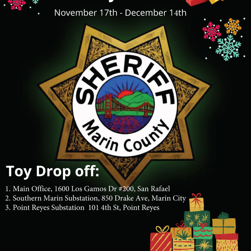 Marin County Sheriff Toy Collection Revised